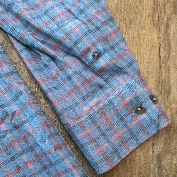 Southern Tide Men’s Size XXL Intercoastal Blue and Pink Casual Button Down Shirt - Picture 5 of 12